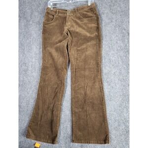 Brown Boot Cut Corduroy Pants